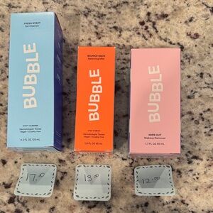 Bubble Women's Skincare Trio